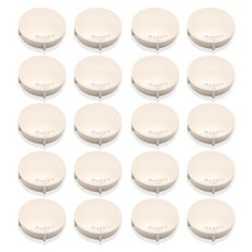 霧面粉彩冰箱磁鐵 20入, 黃色