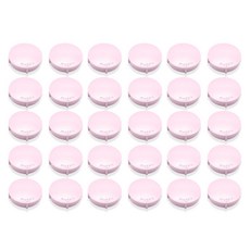 magpia 霧麵粉彩冰箱磁鐵 中 30入, 粉紅色, 1個