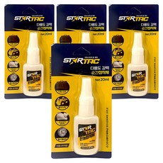 Cleanstar Brand Star Tac 多用途瞬間膠, 4個