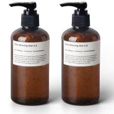 Lazy Socíety 積雪草刮鬍凝露, 250ml, 2個