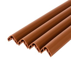 AiSON 薄型氣墊防撞條 S號 1.1m, 棕色, 4條