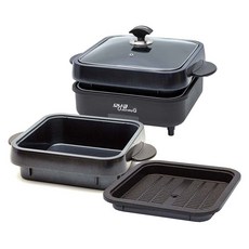 morning Q Square Ceramic Multi Cooker 4L, SHC-1004L