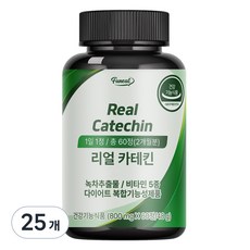 퍼니트 리얼 카테킨, 60정, 25개