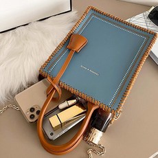 ARTJOY DIY My Stitch Bag製作皮革工藝組, 1套, 藍色