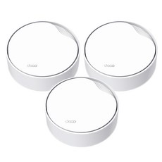 티피링크 AX3000 통합 홈 메시 WiFi 6 지원 시스템 유무선 공유기, X50-PoE, 3개