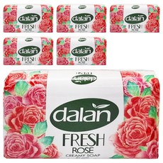 dalan 達欖 粉玫瑰嫩白柔膚皂, 100g, 6個