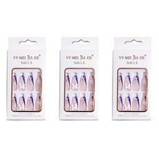 Maket Gamseong Gowri 美甲片 24片組, 14, 3個