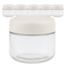 인블룸 다용도 유리 보관용기, 280ml, 6개