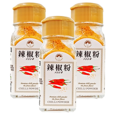 新光洋菜 辣椒粉, 精選朝天椒，辛辣迷人，多用途調味, 27g, 3瓶