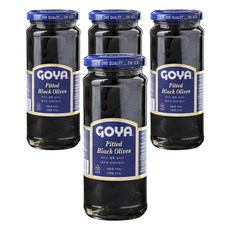 고야 피티드 블랙 올리브 절임, 350g, 4개