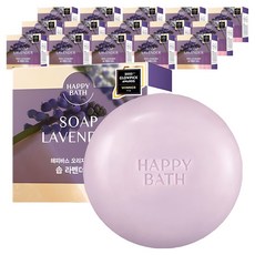 해피바스 오리지널 컬렉션 비누 라벤더, 90g, 16개입