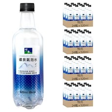 悅氏 礦泉氣泡水, 520ml, 96瓶
