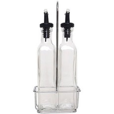SINOGLASS 灰色油瓶組合 250ml, 黑色1組