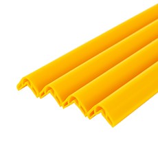 AiSON 薄型氣墊防撞條 S號 1.1m, 黃色, 4條