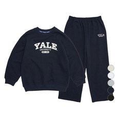 YALE KIDS 兒童款 Yale Essential Logo 運動衫套裝 YJCRSUZ53839