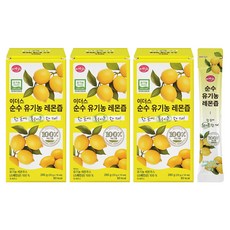 이더스 순수 유기농 레몬즙, 42개, 20g