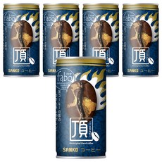 SANKO fabo 優質濃郁咖啡, 185ml, 5個