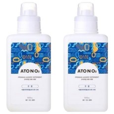 ATO N O2 高級洗衣精, 1L, 2個