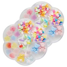 MEIBROWN 糖果造型美甲飾品 7款組, 混色, 2組