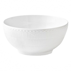 로얄코펜하겐 화이트 플루티드 볼 국공기 15cm, 혼합색상, 1개