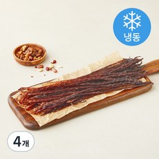 해맑은푸드 미니 조미오징어 장족 (냉동), 4개, 200g
