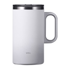 sillymann Wel-Tumbler Pro 桌用馬克杯 隨行杯 WTK9414, 深白色, 1個, 670ml