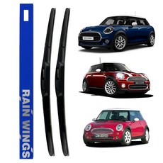 RAIN WINGS Mini Cooper Clubman Convertible 混合式雨刷 前擋 2件組, 1組
