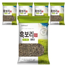 대구농산 흑보리쌀, 4kg, 5개