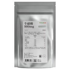 VitalBulk 牛磺酸, 900mg, 100顆, 1包