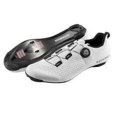 ROCKBROS 洛克兄弟 公路車鞋 CR5, 羽白色, 28cm