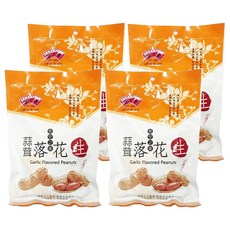 Nut King 鄭美香 蒜蓉落花生, 200g, 4包