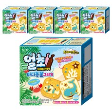 HAITAI 海太 海洋系列DIY巧克力餅乾食玩 52g, 5個, 單品