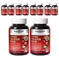 뉴트리디데이 프리미엄 아누카사과 비오틴 45g, 90정, 10개