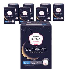 GOODFEEL 夜用褲型衛生棉, L(100~110號), 4片, 8包