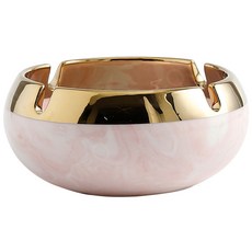 ECOM大理石菸灰缸, 粉色, 1個