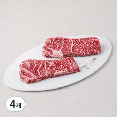 농협 한우 채끝 1등급 구이용 (냉장), 4개, 200g