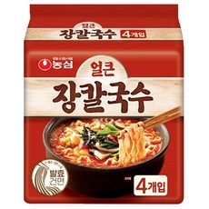 Nongshim 農心 人氣辣醬刀削麵單包裝103g, 4包