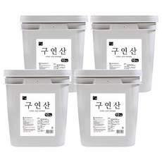 순담 구연산, 10kg, 4개
