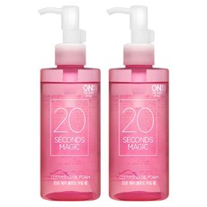 온더바디 20초 매직 클렌징 오일 폼, 200ml, 2개
