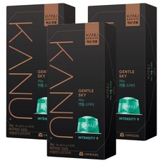 카누 젠틀 스카이 캡슐커피, 9.5g, 10개입, 3개