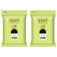 곳간지기 흑미, 2kg, 2개