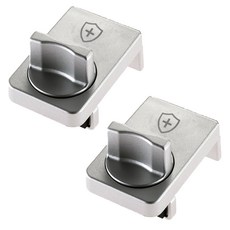 馬特洪 窗戶安全裝置 2入, 1套, 銀色