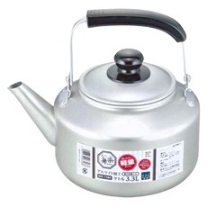 FREIZ 和平 輕量茶壺 3.3L 鋁合金 耐磨抗污, 銀色, 1個