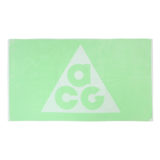 NIKE 耐吉 aCG TOWEL 毛巾 145 x 80cm, 綠色 + 白色, 1條