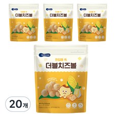 베베쿡 콘볼 과자, 치즈, 25g, 20개