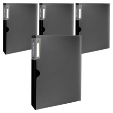 韓國 DREAM 透明文件夾 60張, 黑色, 4個