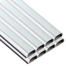 鋁製電線保護管, 銀色, 8個