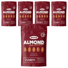 너츠브라더 구운 아몬드, 500g, 5개