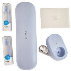 FLYCO 飛科 全方位潔淨音波電動牙刷 FT7105TW 冰晶藍 軟毛, 1組