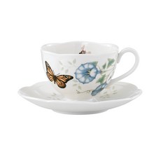 Lenox 雷諾克斯 蝶彩繽紛草原咖啡杯 1人組, MONARCH, 1個